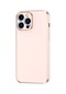 Kilifone - İphone Uyumlu İphone 13 Pro Max - Kılıf Parlak Renkli Bark Silikon Kapak - Rose Gold