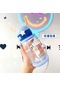 Yeni Yüksek Kapasiteli Karikatür Geyik Boynuz Plastik Bardak Çocuk Taşıma Askısı Taşınabilir Sıçrama Fincan Sevimli Vakum Saman Fincan-600Ml L