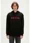 Bad Bear 3d Bad Erkek Siyah Uzun Kol Sweatshirt 230212001-NGT