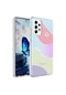 Noktaks - Samsung Galaxy Uyumlu Galaxy A33 5g - Kılıf Kenarlı Renkli Desenli Elegans Silikon Kapak - No7