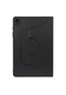Kilifone - Galaxy Uyumlu Galaxy Tab A9 - Kılıf 360 Dönebilen Stand Olabilen Koruyucu Fest Tablet Kılıfı - Siyah