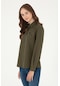 U.s. Polo Assn. Kadın Haki Gömlek Basic 50297002-vr027 Haki