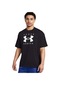 Under Armour Ua M Hw Os Branded Erkek Tişört 1389146-001 SIYAH