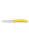 Victorinox Sivri Uç Düz Soyma Bıçağı 10 CM Sarı