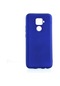 Kilifone - Huawei Uyumlu Mate 30 Lite - Kılıf Mat Renkli Esnek Premier Silikon Kapak - Saks Mavi