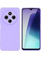 Redmi A4 Uyumlu Silikon Kılıf - Kamera Korumalı Esnek Pastel Renk Kapak - Lila Lila