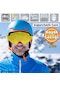 Kayak Gözlüğü Değiştirebilir Camlı Antifog Güneş Kar Gözlük Snowboard Glasses Sarı