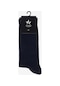 AC&Co / Altınyıldız Classics Erkek Lacivert Tekli Bambulu Soket Çorap