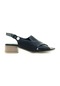 Mammamia Kadın Hakiki Deri Comfort Casual Günlük Sandalet 36-40 24y D24ys-1085 Z Siyah