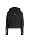 Adidas W Fı 3s Oh Hd Kadın Sweatshirt Ip1533-siyah