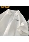 Erkek Kadın Y2k Polo Gömlek T-shirt Kısa Kollu Bluz Yaz Giysileri Sokak Tişörtü Erkek Kuru Hızlı Beyaz