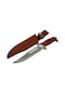 111 Rambo Bıçağı 32 Cm - Ahşap Metal Saplı, Perçinli Asorti