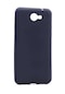 Noktaks - General Mobile Uyumlu General Mobile Gm 6 - Kılıf Mat Renkli Esnek Premier Silikon Kapak - Siyah