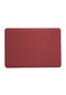 Suntek Macbook Uyumlu Pro 15.4" İçin Kauçuk Kılıf Şarap Kırmızısı