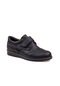 M2s Siyah Erkek Çocuk Cırtı Klasik Ayakkabı-siyah
