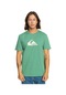 Quiksilver Comp Logo Erkek Yeşil Yuvarlak Yaka Tişört EQYZT07658-24705 Yeşil