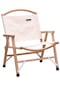 Shinetrip A375 Outdoor Taşınabilir Ahşap Kamp Sandalyesi Beyaz