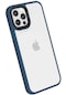iPhone Uyumlu 13 Pro Kılıf Lopard Cann Kapak - Mavi
