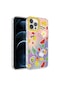 Noktaks - iPhone Uyumlu 13 Pro Max - Kılıf Sert Kamera Korumalı Desenli Korn Kapak - No4