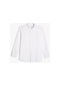 Koton Gömlek Cep Detaylı Uzun Kollu Pamuklu Klasik Yaka Beyaz 4wkb60004tw 4WKB60004TW000