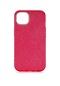 Noktaks - iPhone Uyumlu 13 - Kılıf Simli Koruyucu Shining Silikon - Kırmızı