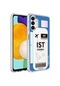 Noktaks - Samsung Galaxy Uyumlu A13 4g - Kılıf Kenarlı Renkli Desenli Elegans Silikon Kapak - No4
