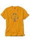 Lebron James King logo Sarı Tişört