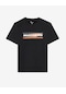 Skechers M Lightwieght Graphic Tee T-shirt Erkek Siyah Tshirt S2510164-001 SIYAH