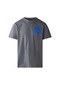 The North Face M S/s Fıne Tee Erkek T-shirt Nf0a87nd0uz1 Gri