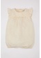 Defacto Kız Bebek Kolsuz Müslin Elbise C4494a524smwt32