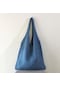 Mavi Yogodlns Vintage Hollow Dokuma Kadın Omuz Çantası Örgü Çanta Büyük Kapasiteli Bez Çantalar