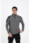 Camp Scoutland Camp137 Outdoor Sporlikra Erkek Gri Taktik Sweatshirt