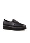 M2s Siyah Lastik Boğazlı Taşlı Comfort Kadın Ayakkabı-siyah