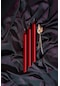 MbaDecor Metalik Kaplama Uzun Gövdeli Soft Çubuk Şamdan Mumu 3'lü Kırmızı
