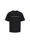Siyah Jack & Jones Erkek T-shirt 12251966 001