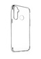 Mutcase - Realme Uyumlu C3 / C3i - Kılıf Dört Köşesi Renkli Arkası Şefaf Lazer Silikon Kapak - Gri