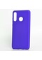 Kilifolsun Huawei Uyumlu P30 Lite Kılıf Mat Renkli Esnek Premier Silikon Kapak Saks Mavi