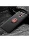 Kilifone - Xiaomi Uyumlu Redmi 8a - Kılıf Yüzüklü Auto Focus Ravel Karbon Silikon Kapak - Siyah-rose Gold
