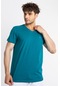 Adam Boxes V-yaka T-shirt Veralpes - Göl Yeşili-petrol Yeşili