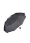Marlux Siyah Ahşap Baston Saplı Tam Otomatik Premium Lüks Erkek Şemsiye M21mar1004mr001 - Siyah