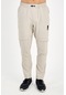 Maraton Sportswear Slimfit Erkek Dar Paça Basic Taş Rengi Eşofman Altı 18962-taş Rengi