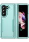 Samsung Galaxy Uyumlu Z Fold5 5g İçin Pc + Tpu Askeri Sınıf Düşmeye Karşı Koruyucu Telefon Kılıfı - Yeşil Yeşil