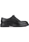 Shoetyle - Siyah Deri Bağcıklı Erkek Günlük Ayakkabı 250-1617-764-siyah