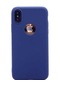 Tecno - İphone Uyumlu İphone Xs Max 6.5 - Kılıf Mat Renkli Esnek Premier Silikon Kapak - Gold