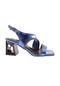 Dgn 619-23y Kadin Kristal Taşli Topuklu Sandalet 619-1922-R13853 Saks