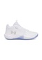 Under Armour Lockdown 7 Erkek Beyaz Basketbol Ayakkabısı Beyaz