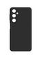 Kilifone - Samsung Uyumlu Galaxy S23 Fe - Kılıf Mat Soft Esnek Biye Silikon - Siyah
