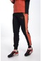 Maraton Sportswear Regular Erkek Basic Siyah-yan Eşofman Altı 20853-siyah-yan