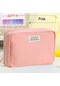 Kawaii Kalem Kılıfı Kızlar Için Büyük Kapasite Çantası Torak Kutusu Japon Ve Korece Pink-sticky Note Pink-sticky Note