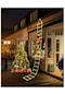 Xiaoqityh- Noel Dekorasyonu 305cm Merdiven Işığı Ve Noel Baba Dış Mekan Xiaoqityh